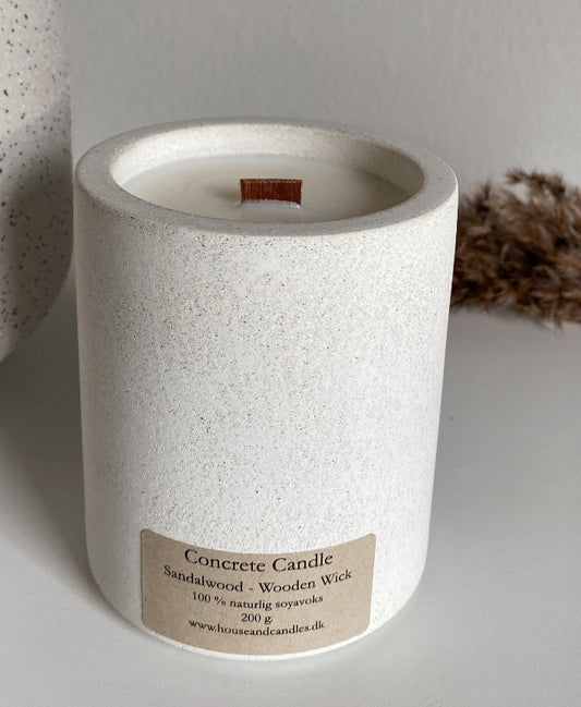Concrete Scented Candle